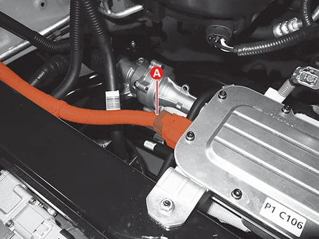 Kia EV6. Front High Voltage Junction Box