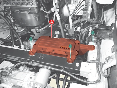 Kia EV6. Front High Voltage Junction Box