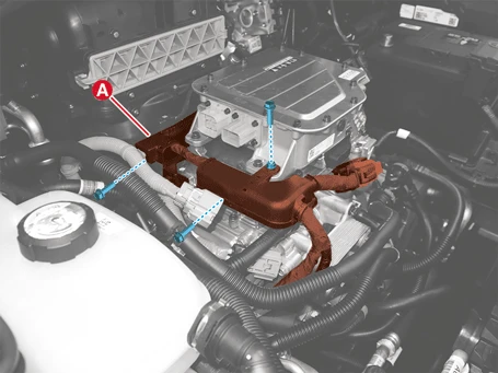 Kia EV6. Front High Voltage Junction Box