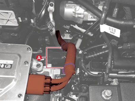 Kia EV6. Front High Voltage Junction Box