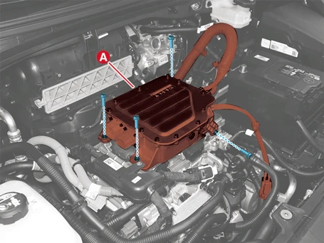 Kia EV6. Front High Voltage Junction Box