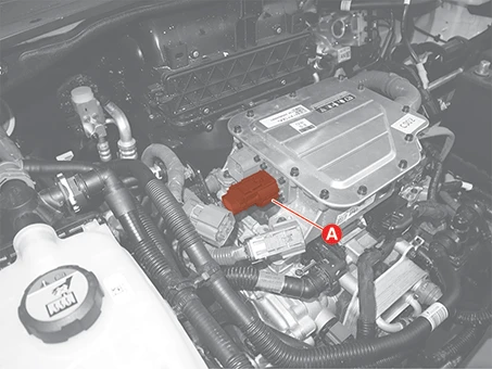 Kia EV6. Front High Voltage Junction Box