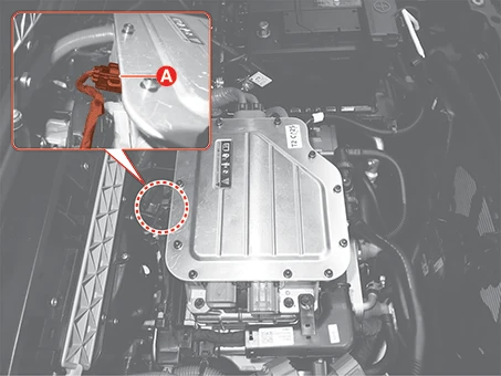 Kia EV6. Front High Voltage Junction Box