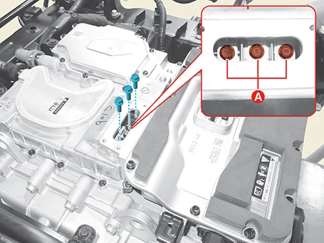 Kia EV6. Rear High Voltage Junction Box