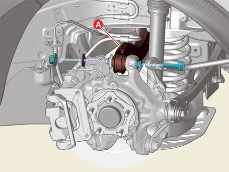 Kia EV6. Rear Upper Arm