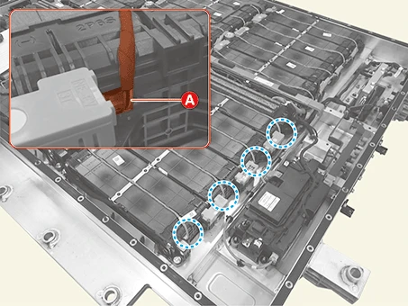 Kia EV6. Voltage & Temperature Sensing Wiring